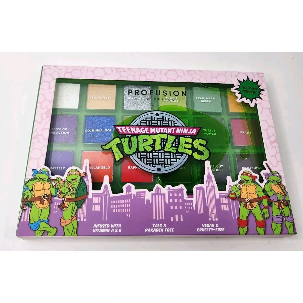 Profusion Cosmetics Teenage Mutant Ninja Turtles Eye Shadow (24) Slime Ooze New